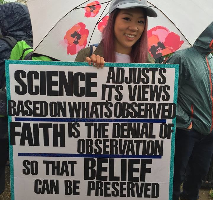 Head Meets Heart: Marching for Science